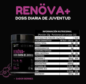 RENÖVA+ | Tu dosis Diaria de Juventud y Vitalidad 315g